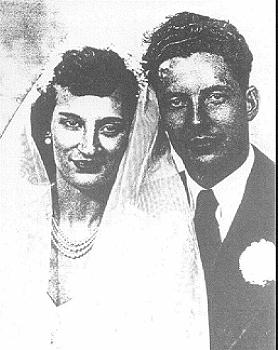 Floyd Villeneuve and wife Helen Poulas, great grandson of Louis and Justine (Forgette) Villeneuve